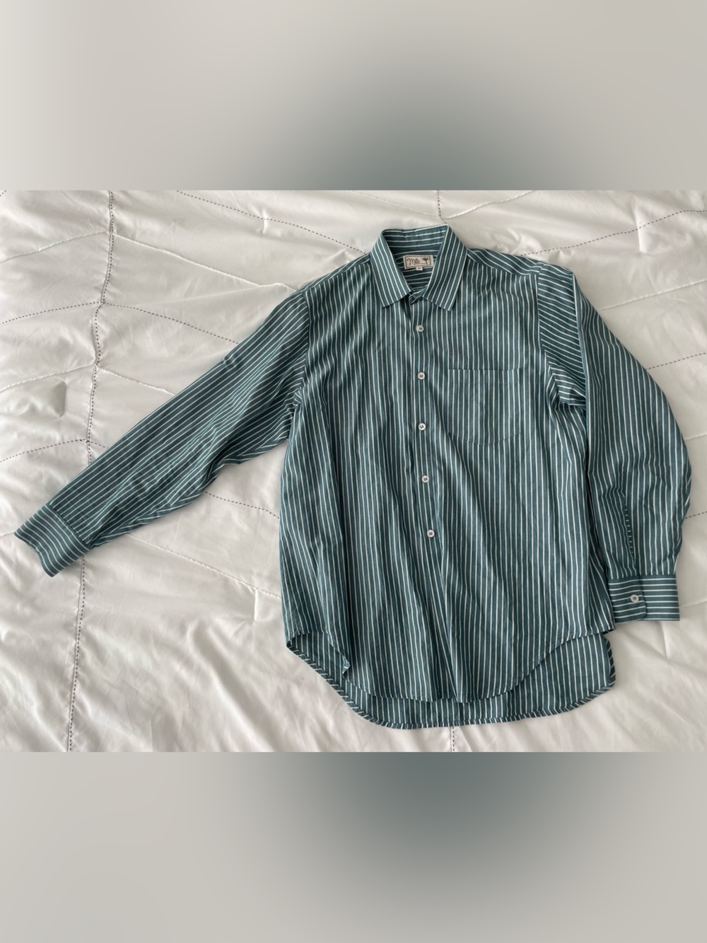 Mille Sofia Boyfriend Button Down Shirt
